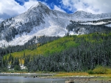 Early Fall Snow on the West Elk Range, Gunnison National Forest, Colorado