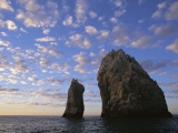 Rock Spires, off the Coast of Cabo San Lucas, Mexico