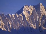 Alpenglow on Peak, Chugach Mountains, Alaska