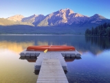 Pyramid Lake, Jasper National Park, Alberta, Canada