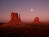 Moonrise, Monument Valley, Utah