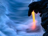 Lava Flowing From Kilauea, Hawaii