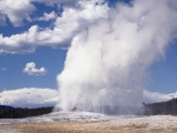 Old Faithful Geyser, Yellowstone National Park, Wyoming