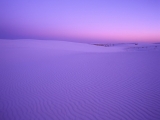 White Sands National Monument at Twilight, New Mexico