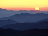 Great Smoky Mountains at Sunset, Tennessee