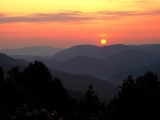 Maloney Point Sunrise, Great Smoky Mountains National Park