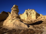 Chalk Formations at Smoky Hills, Gove County, Kansas