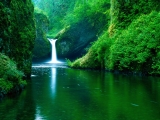 Punch Bowl Falls, Eagle Creek Wilderness Area, Columbia River Gorge,Oregon