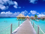 Matira Point, Bora Bora, French Polynesia