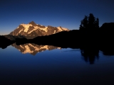 Sunset Reflections, Mount Shuksan,  Washington